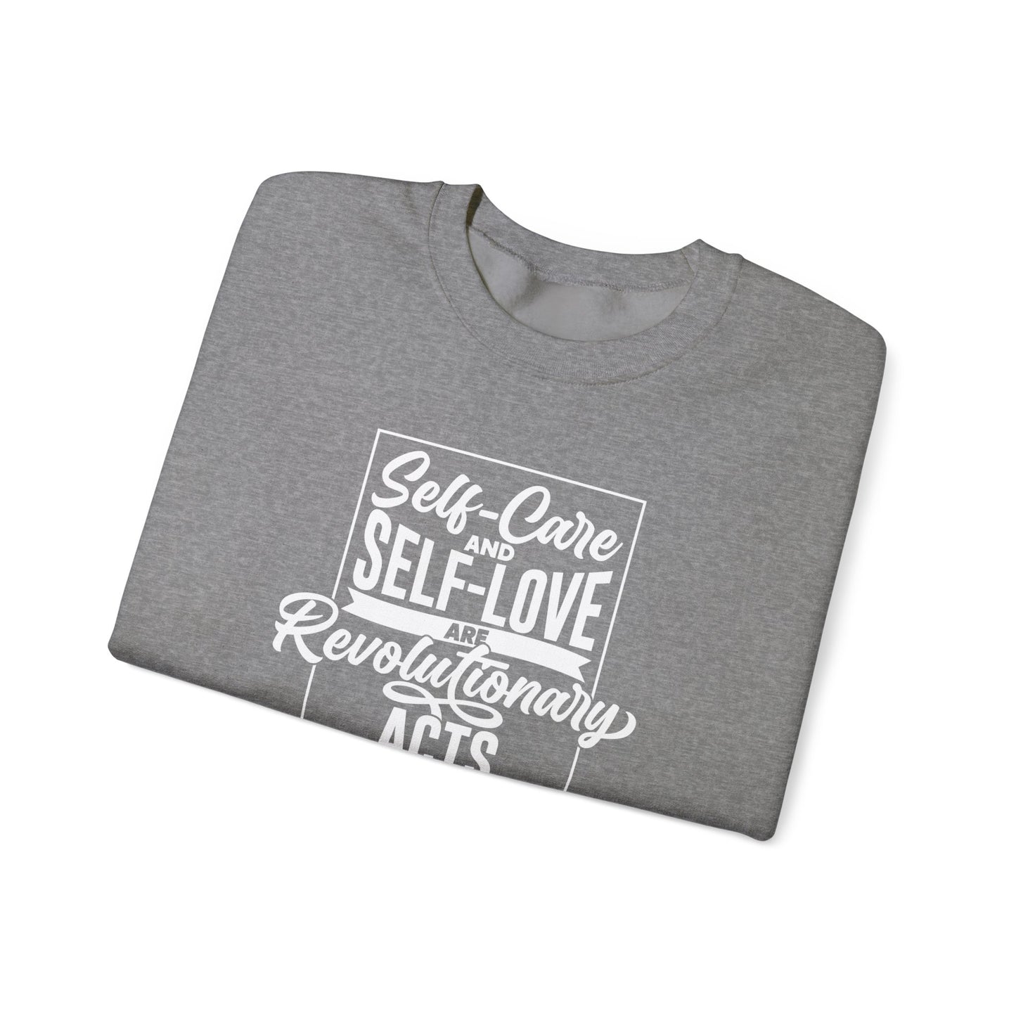 "Self Care Quote by Byllye Avery" Crewneck Sweatshirt