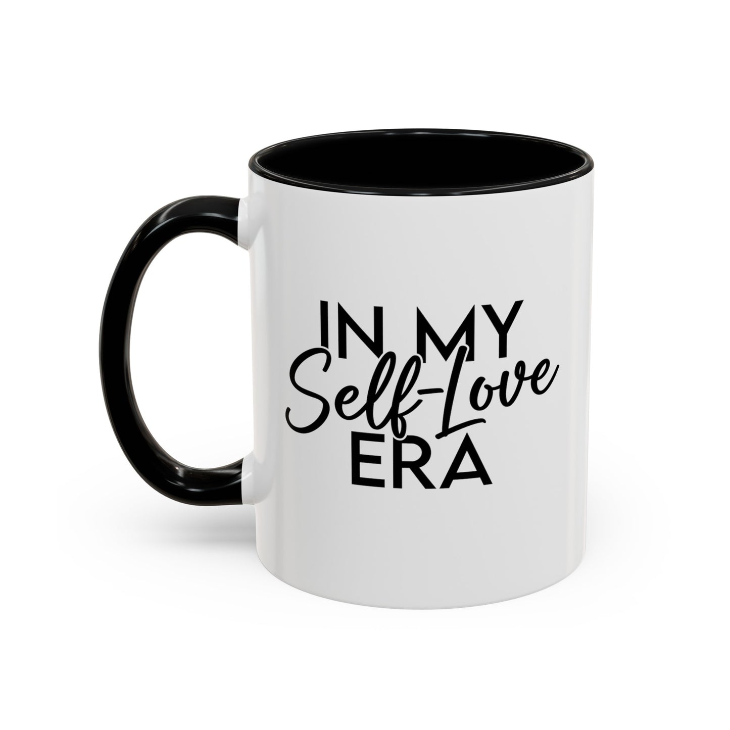 "In My Self Love Era" Accent Coffee Mug, 11oz