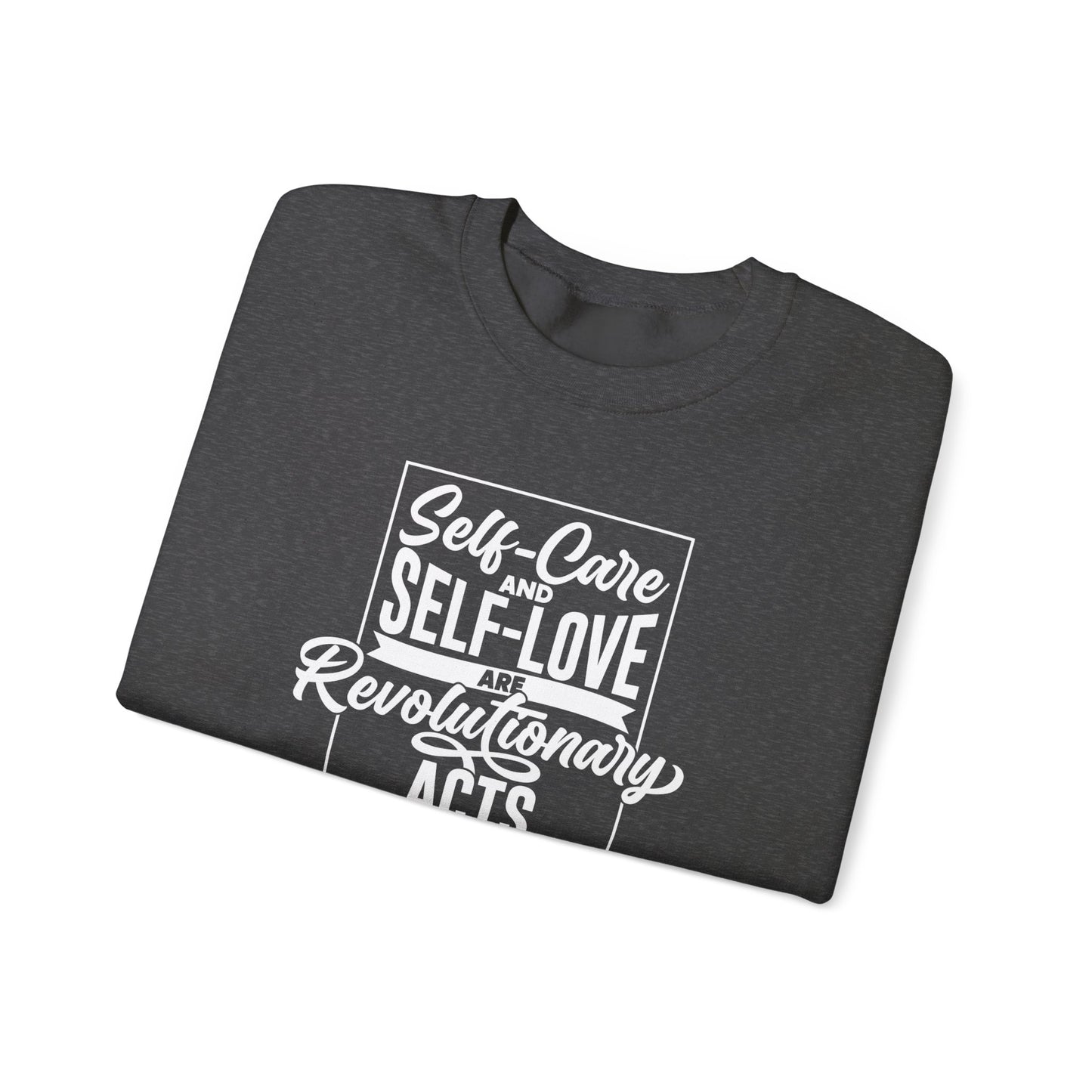 "Self Care Quote by Byllye Avery" Crewneck Sweatshirt